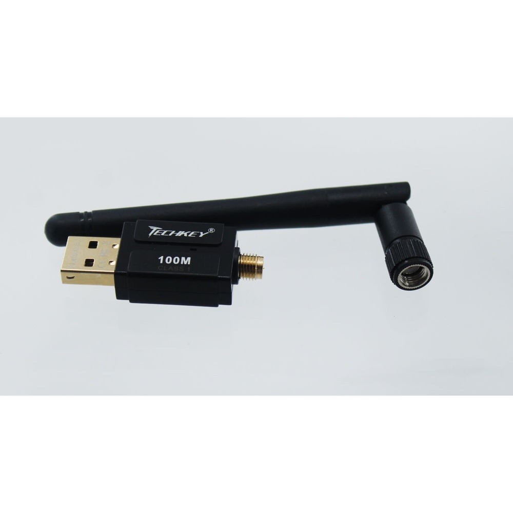 Techkey BT833 Bluetooth 5.3 USB Adapter Long Range 100M Class 1 Wireless Dongle